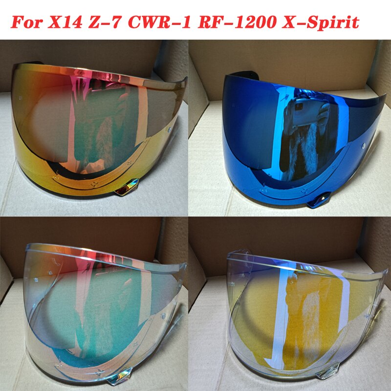 For SHOEI X14 Z7 Z-7 CWR1 CWR-1 RF1200 RF-1200 Xspirit X-Spirit NXR Motorcycle Helmet Visor Lens Case Anti-UV PC Shield Mask
