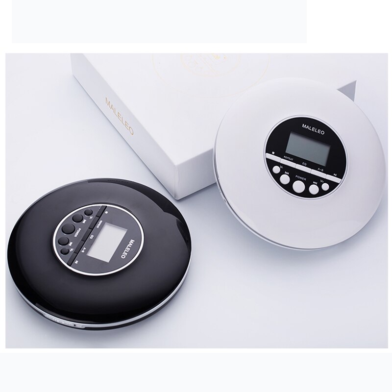 Bærbar cd-afspiller til voksne studerende børn personlig cd-afspiller med hovedtelefonstik, walkman med lcd-skærm