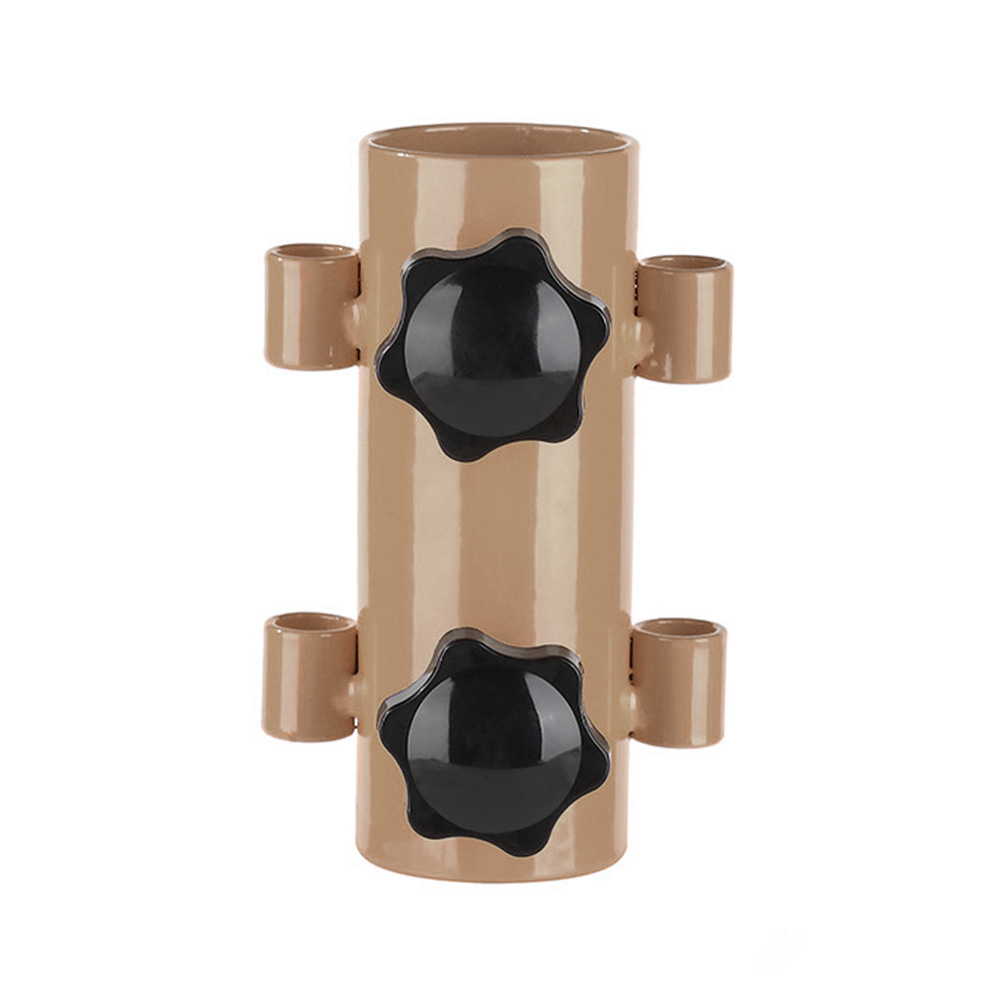 Teltholder justerbar camping markise stangholder rustfri paraplystang fast stativ til vandreture fiskeri telttilbehør: Blå