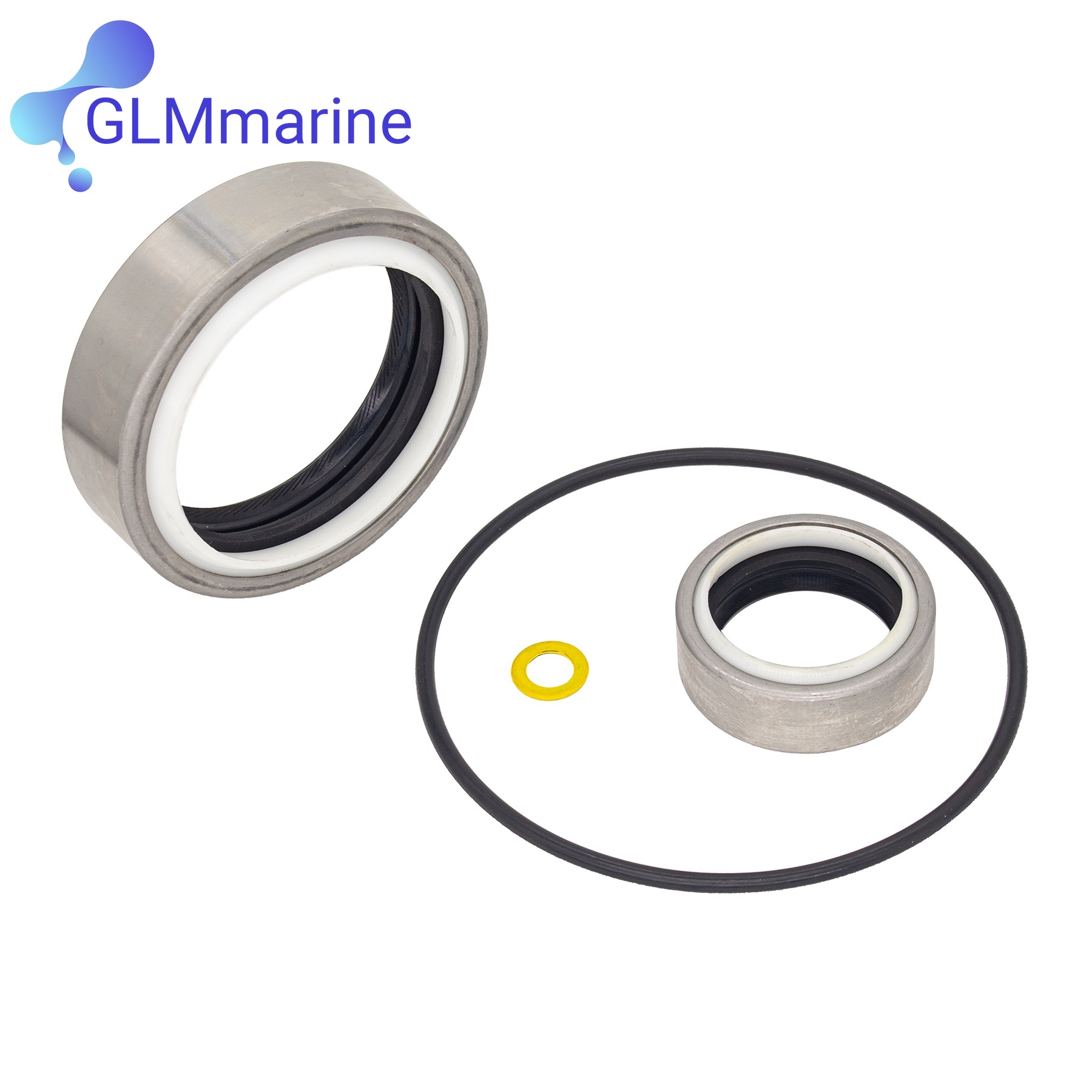 Lower Unit Seal Kit for Mercruiser Stern Drive BRAVO III with Oil Seal 26-861695 8M0033407 26-861694