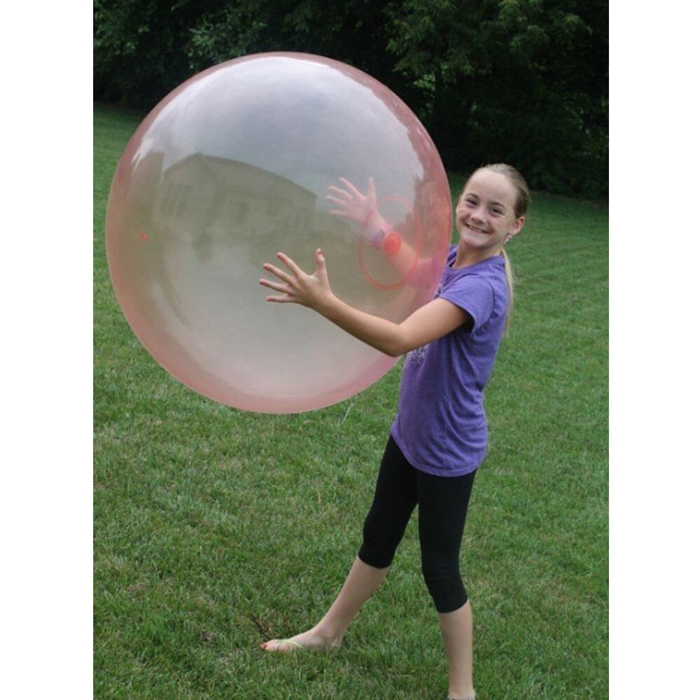 Extra stort sommarspel fantastiskt bubbla boll stressboll utomhus roligt fest barnleksaker