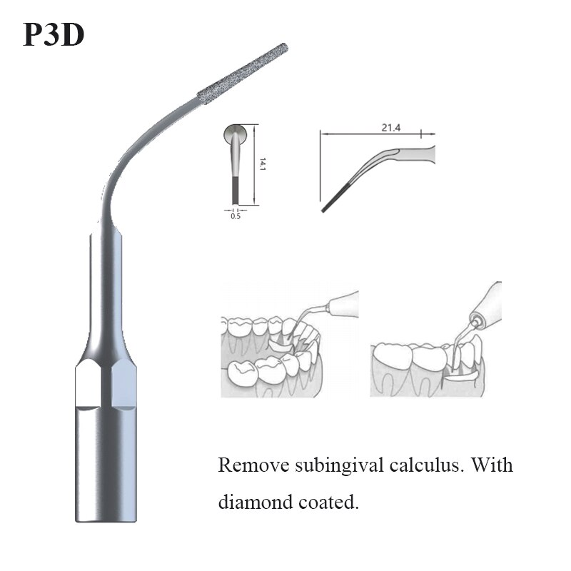 VV Zahn Ultraschall-scaler Tipps Kompatibel Mit ems/Specht UDS Zahn Zähne Whitenig Skalierung Werkzeug: P3D