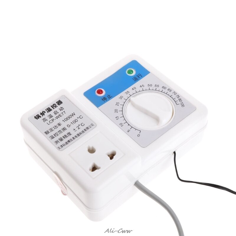 220v 1000w kjele termostatregulator sirkulasjonspumpe temperaturregulator