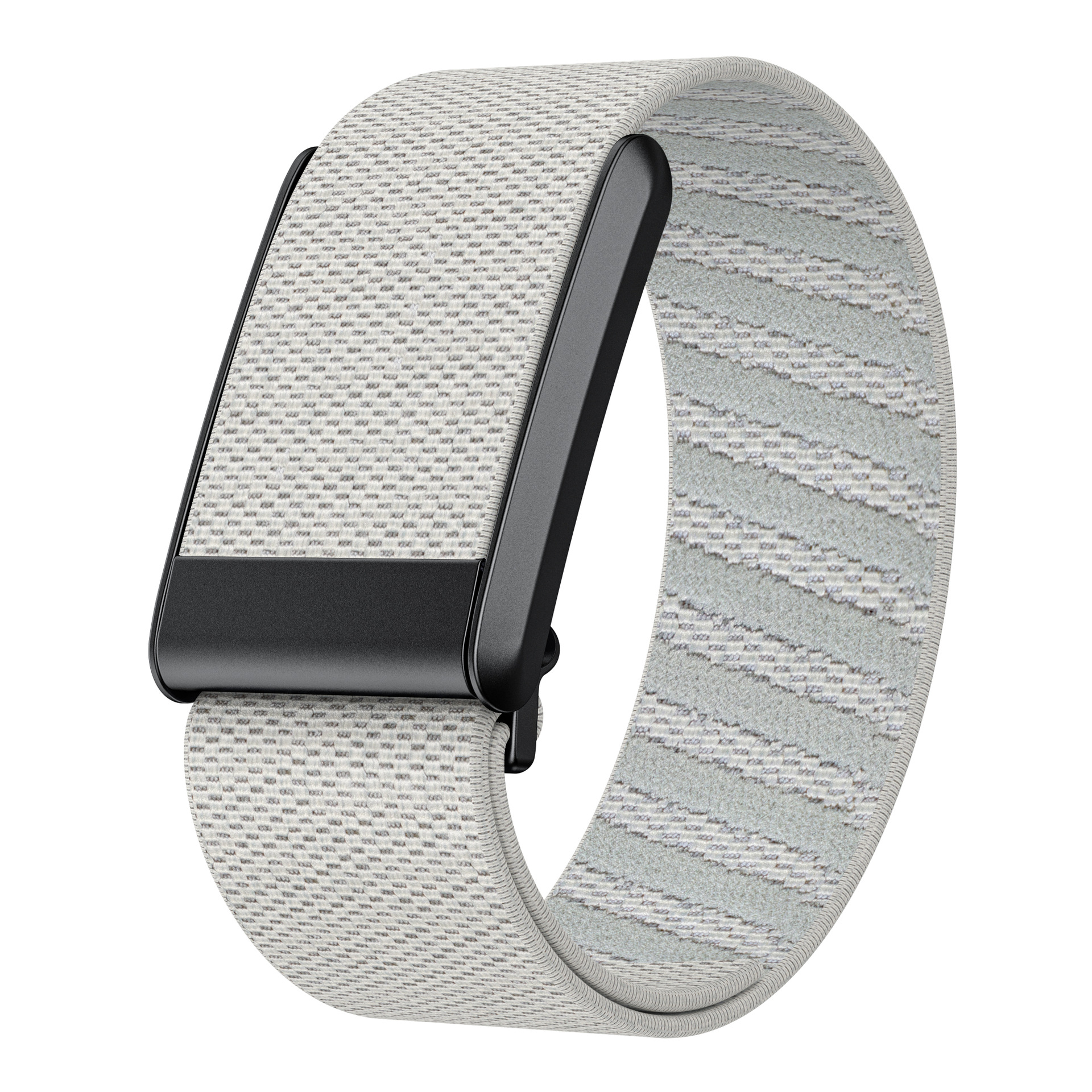 Loop Bands for Whoop 4.0 Wristband Breathable Nylon Strap for Whoop Wearable Health Fitness Activity Tracker Replacement Straps: Black Gray