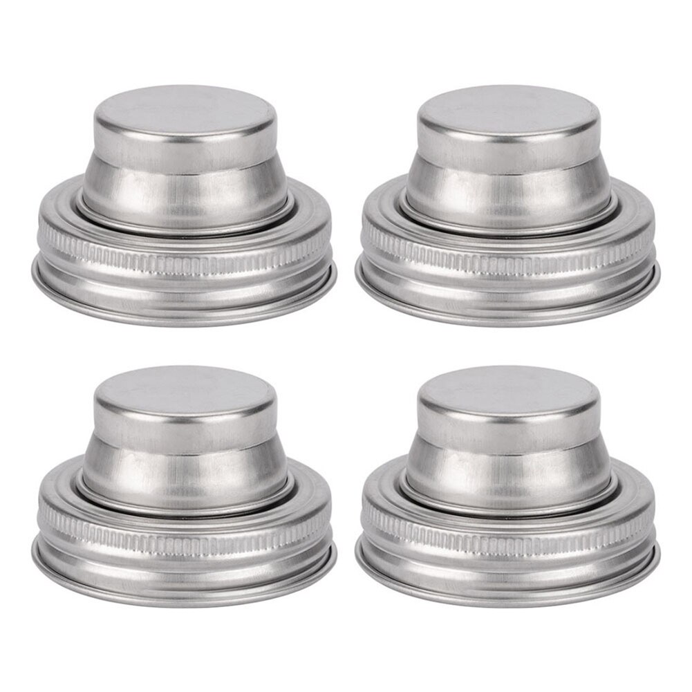 1 Kit Mason Jar Shaker Abdeckungen Regelmäßige Mason Jar Mit Shaker Top Multi-funktionale Cocktail Glas Gläschen Abdeckungen für Home