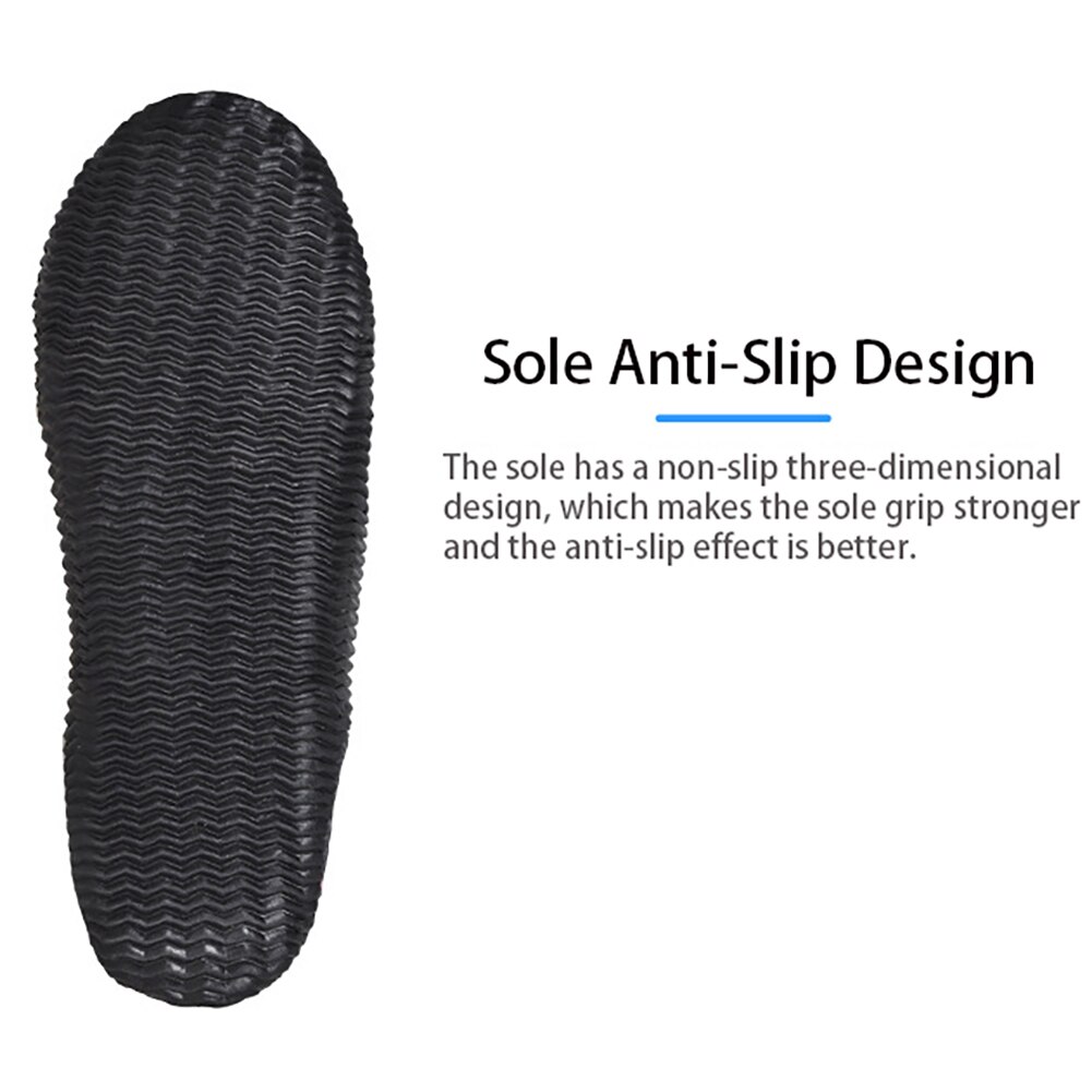 5MM néoprène plongée sous-marine chaussures haute supérieure anti-dérapant plongée bottes chaussures chaudes pêche hiver natation palmes accessoires