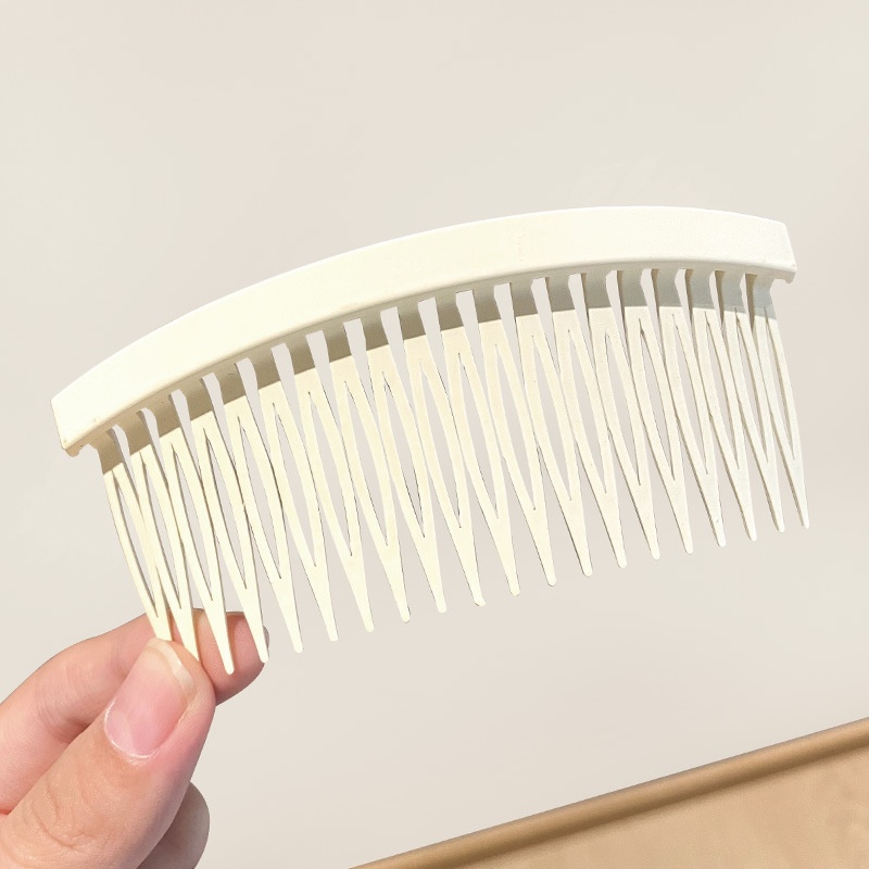 Grampo de cabelo fosco minimalista estilo coreano, franja feminina, estilo de cabelo, acessórios de cabelo elegantes e versáteis para uso diário: CINZA