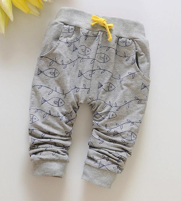 Daivsxicai Lente Mooie Vis Baby Broek Mode Jongen Pasgeboren Baby Broek Katoen kinderen Broek Kleding Herfst 7-24 M