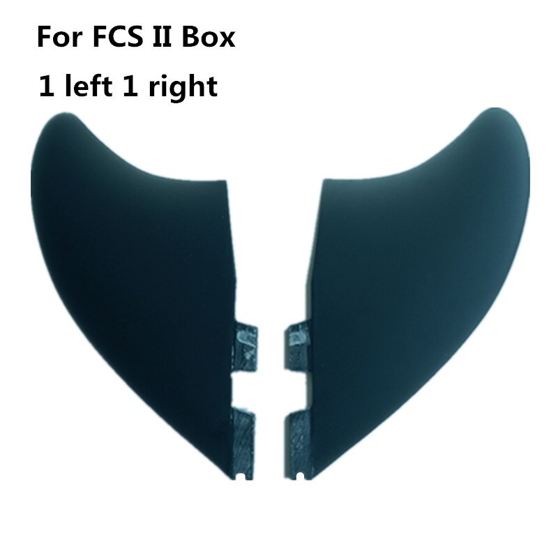 Hotsales homb glasfiberfinner 2 stk/sæt xxxl størrelse surffinner xxxl tvilling til fremtidige fcs fcs ii box surffinne: Militærgrøn