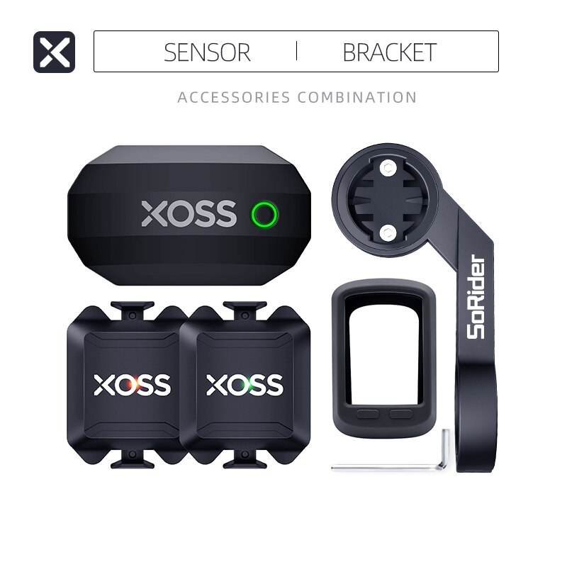 XOSS Cycling Computer Speedometer Cadence Sensor ANT+ Bluetooth Road Bike MTB Dual Sensor Compatible For GARMIN iGPSPORT Bryton