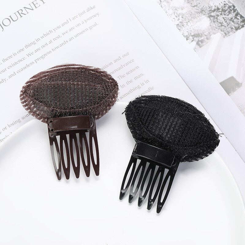Pinzas para el pelo esponjosas, insertos invisibles para el cabello, almohadillas esponjosas para el cabello, almohadillas de raíz, rizadores de pelo sin calor, herramientas de estilismo