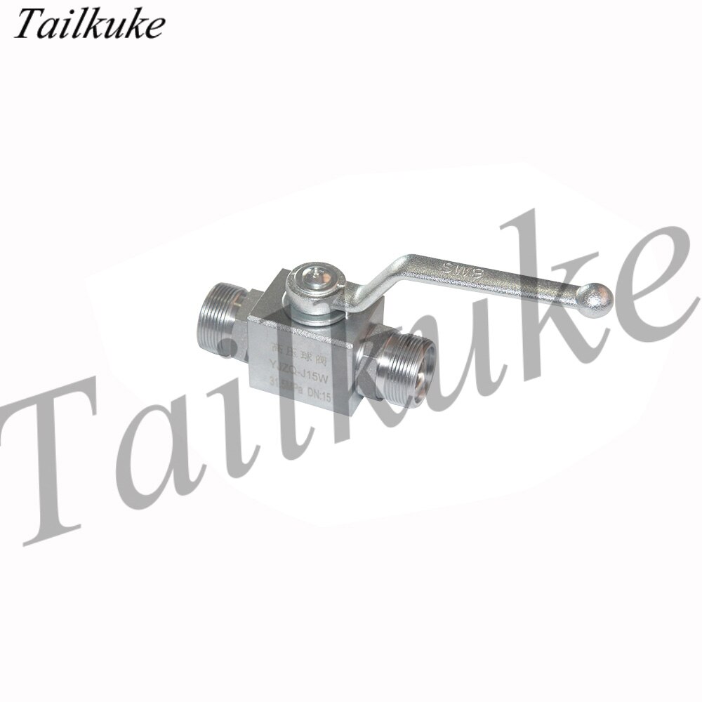 Ball Globe Valve High Pressure Ball Valve YJZQ-J15N YJZQ-J15W Threaded Hydraulic Valve M22 * 1.5 ZG1 / 2