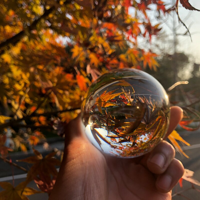 Globo de cristal para decoración del hogar, bola de cristal, soporte para fotografía, bola decorativa