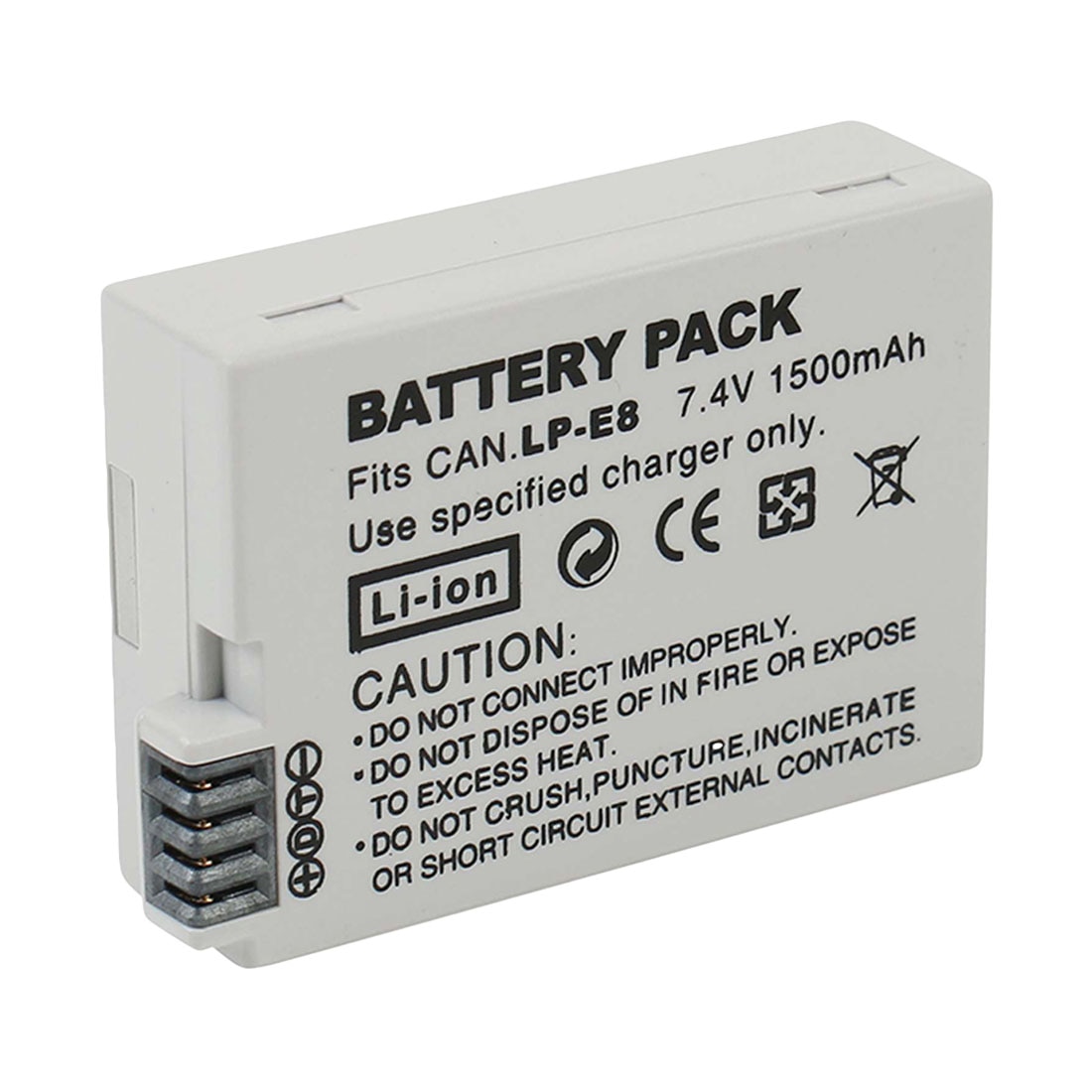 LP-E8 Batterij Bateria LP-E8 Lp E8 Voor Canon 550D 600D 650D 700D X4 X5 X6i X7i T2i t3i T4i T5i Dslr Camera 0.11