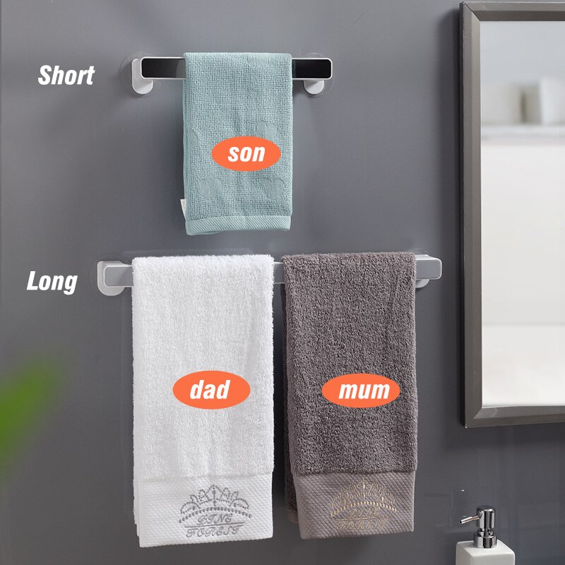 Support de rangement mural pour serviettes de bain, porte-pantoufles, porte-couvercle de Pot de cuisine, porte-serviettes de bain, organisateur de chaussures