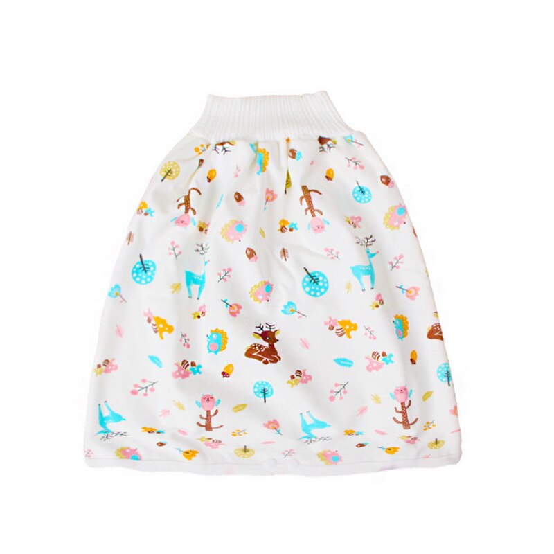 Leuke Cartoon Baby Rok Herbruikbare Luiers Doek Luiers Wasbare Kids Baby Katoen Trainingsbroek Luier Slipje: 9 / L