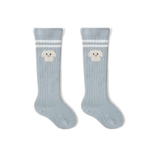 Calzini per bambini 0-3 anni tubo alto sopra il ginocchio due barre bocca sciolta ragazzi e ragazze calzini per bambini e bambini: 4 / xs