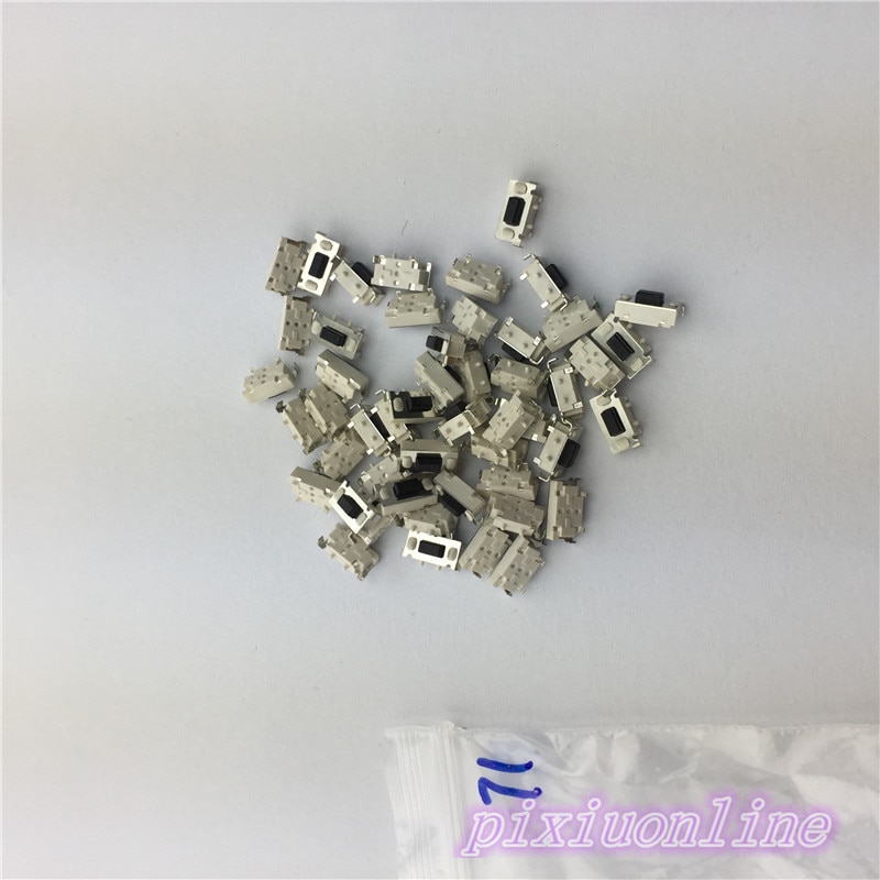 G71Y 50pcs/lot SMT 3X6X3.5MM 2PIN Tactile Tact Push Button Micro Switch G71 Momentary