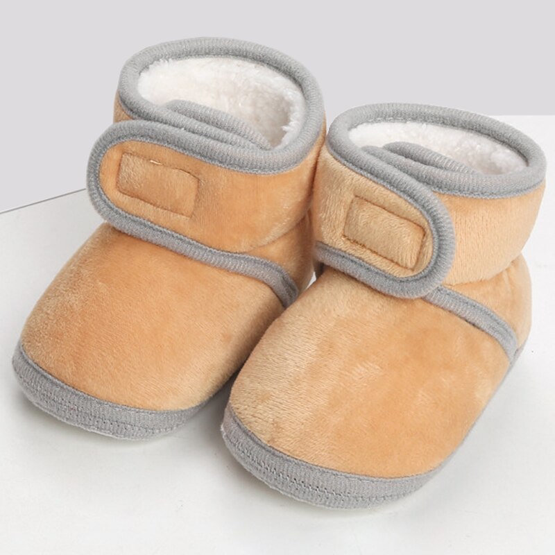 Mode Herfst En Winter Peuter Laarzen Dikke Antislip Warm Baby Laarzen Voor 6-15months Baby