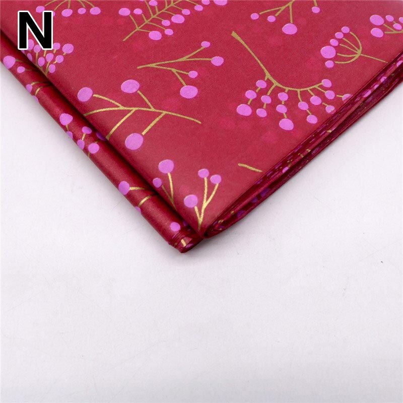 10 Sheets Clothing Shoes Tissue Paper Multicolor Craft Paper Handmade Wrapping Flower Packaging 50x66cm: N