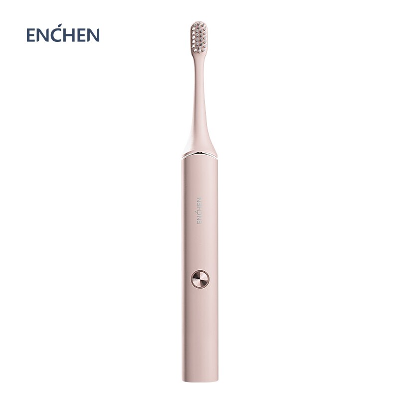 Enchen Aurora T + Sonic Elektrische Tandenborstel IPX7 Niveau Waterdicht Oplaadbare Gevoelige Upgrade Arrivial Originele: Pink