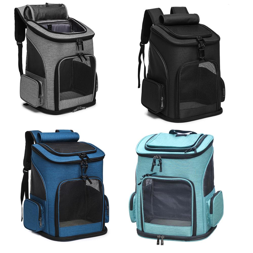 Kat Carrier Rugzak Mesh Ademend Opvouwbare Pet Reistassen Voor Kleine Honden Katten Konijnen Pet Carrier Rugzak Klassieke