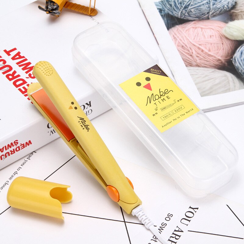 mini przenośna prostownica robić włosów wijący się pręty proste i wijący się podwójnego zastosowania prostownice robić włosów grzywka wewnątrz klamry