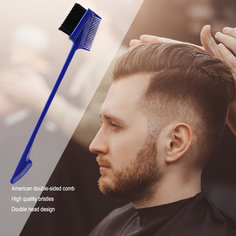 Doppelseitige Rand Kamm Kinder Jungen Mädchen Erwachsene Schönheit Haar Styling Pinsel Salon Friseur Werkzeuge Haushalt Haar Pflege Pinsel