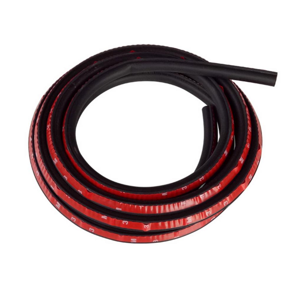 Rubber Seal Filler Car Large Size D Character Model Weatherstrip Sound Insulation Seal Filler 3M Car Rubber Seal Filler: 6m