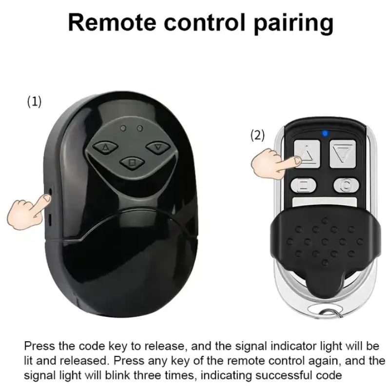 Tubular universal roller shutter motor receiver garage door controller electric roller shutter door receiver remote control box