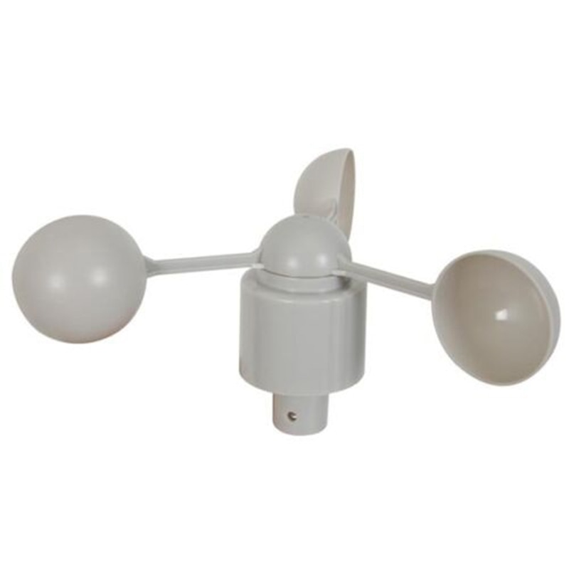 Anemómetro de YO-WH-SP-WS01 instrumento de medición de velocidad del viento Sensor de velocidad del viento accesorios de instrumento meteorológico para Misol A: Default Title