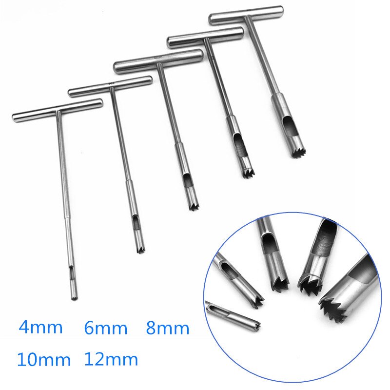 Bone Screw Extractor T-Handle Orthopedics T-Handle Hollow Mill For Removal Orthopedics Instrument