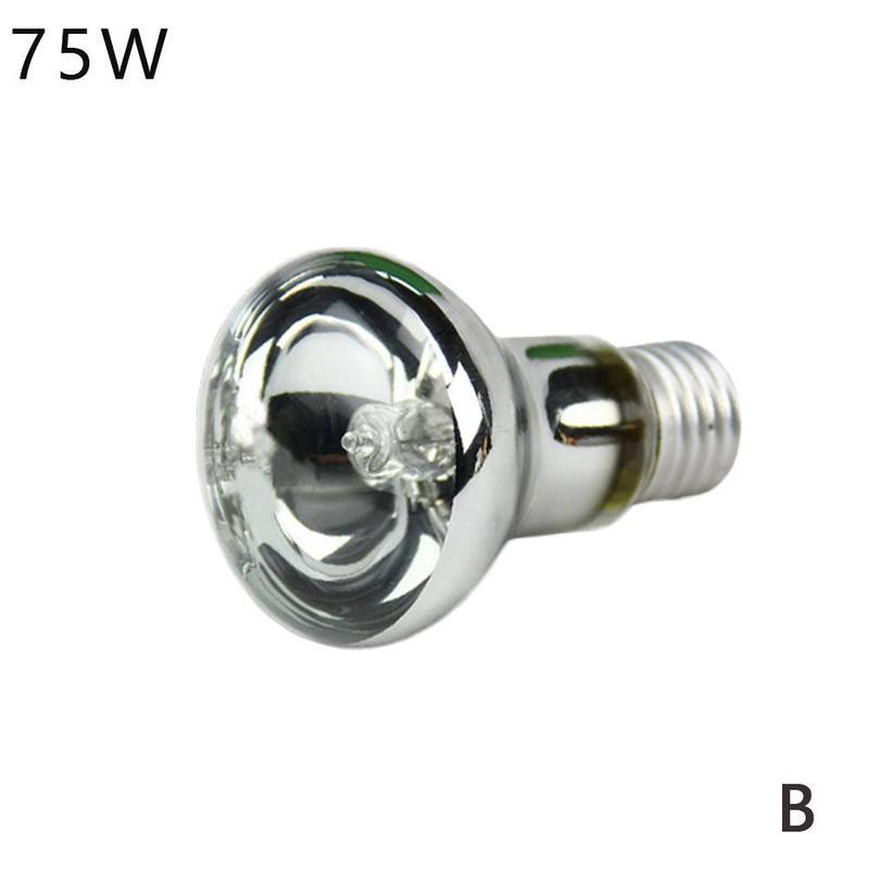Reptile Heating UVA Lamp Amphibians Tortoise Lizard Terrarium Temperature Controller 25/50/70w Uv Daylight Light Bulb Heater: B 75W
