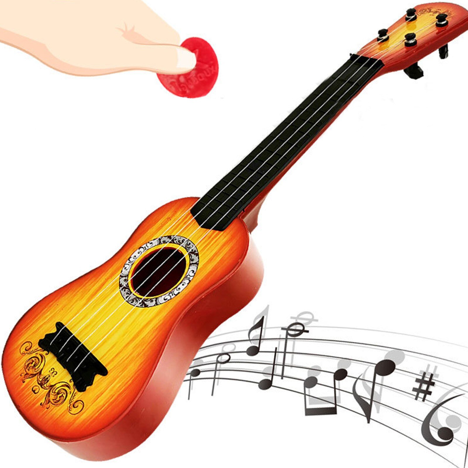 Kinderen Speelgoed Ukulele Gitaar Muziekinstrument Geschikt Voor Kinderen Ukulele Speelgoed Voor Kinderen Beginners Instrument Speelgoed