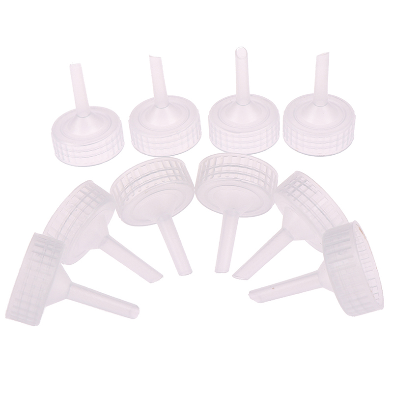 10 STUKS Aquarium Pekel Garnalen Incubator Cap Artemia Hatcher Accessoires DIY Fles Systeem Regulator Valve Kit Dierbenodigdheden