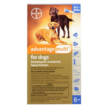 Bayer Advocate-Prevención de pulgas y garrapatas para mascotas, tratamiento multik9 Advantix con pulga y garrapata para gatos y perros