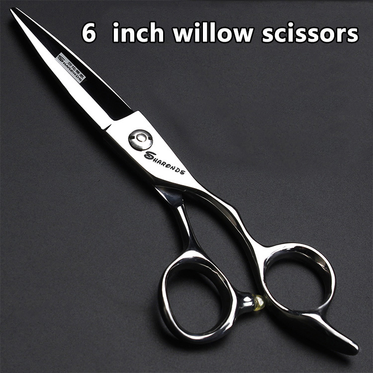 Neues Haarschnitt-Scheren-Set, professionelle Friseurschere, Friseur, hochwertiger Schönheitssalon, 5,5/6,0 Zoll Haarschneiden: Licht Grün