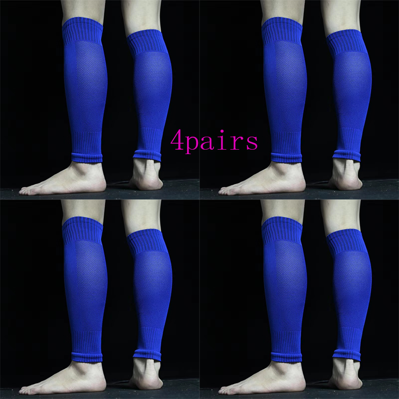 Chaussettes de Football respirantes sans pieds, protège-tibia professionnels, jambières fixes, paquet de pieds pour protéger le mollet, 2023: green