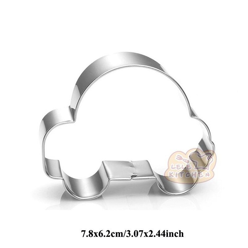 Transport bateau voiture avion acier inoxydable emporte-pièce enfants parti Biscuit moule fondant gâteau pâtisserie décor pâtisserie outil: car