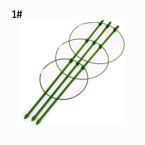 Holdbar klatreplantestøttebur hagespalier blomster tomatstativ med 3 ringetone hageverktøy tomatbur 45cm-90cm: 60cm