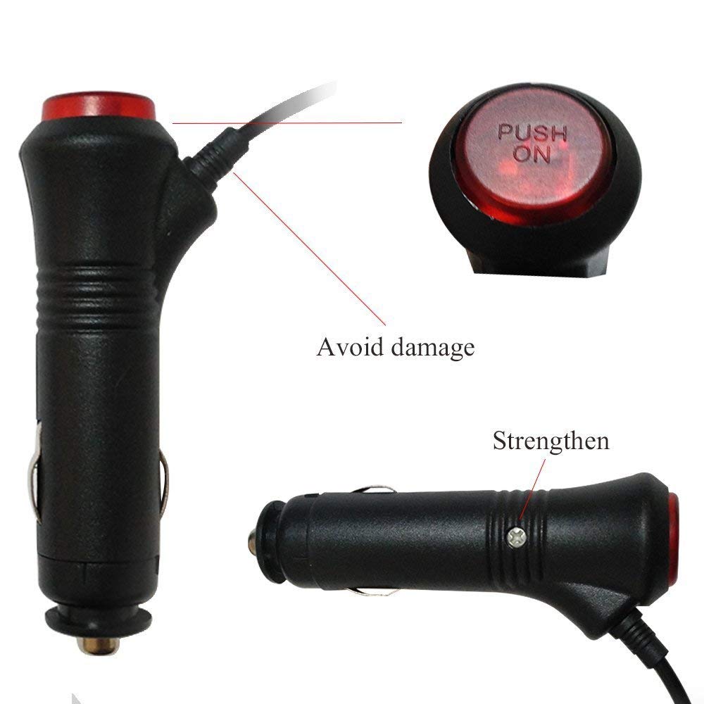 CIRION 8 LED Strobe Flash Warning EMS Police Car Light Flashing Firemen Fog 8LED High Power Red&amp;Blue Yellow Red Blue