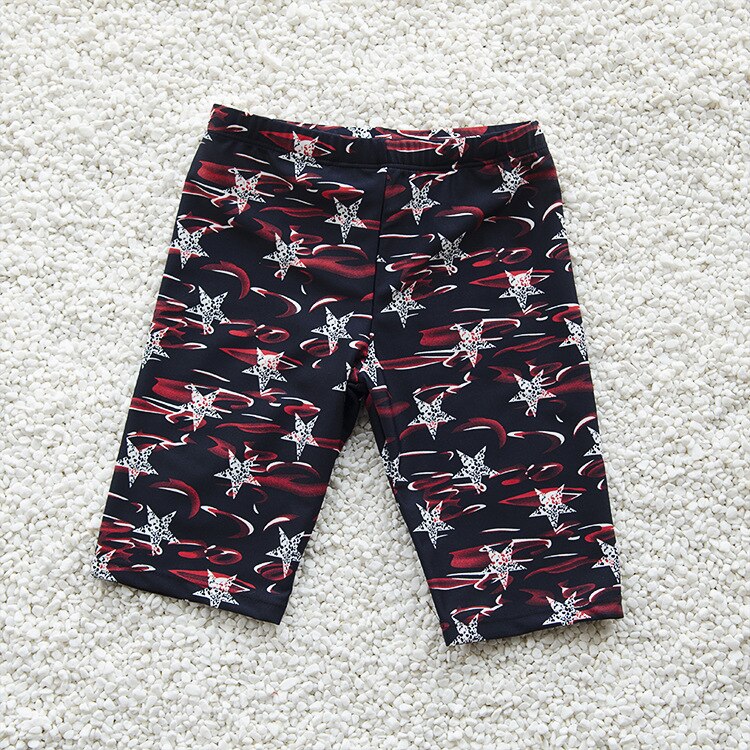 Boys Swim Trunks For 3-12Y Kids Knee Length Shorts Swim Beach Wear Fifth Pants Cartoon Boys Kids Trunks Swimsuit Bathing Suits