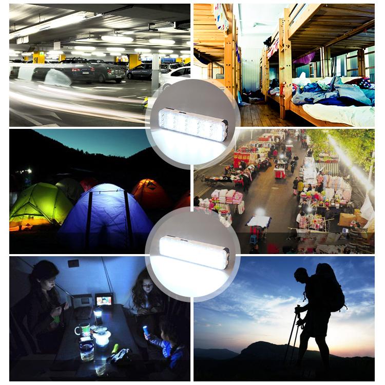 LED noodverlichting zaklamp mini 30 LED 2 Mode Oplaadbare Noodverlichting Lamp voor Thuis camp outdoor