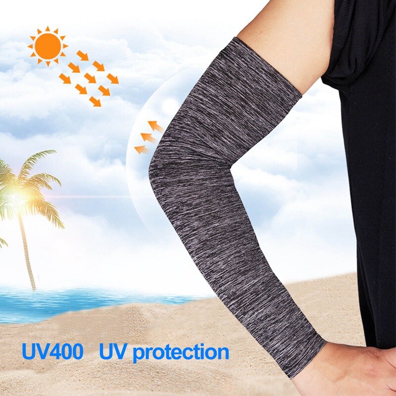 1 Pair Sports Arm Sleeve Basketball Volleyball Cycling Arm Warmer Summer Running UV Protection Sunscreen Arm Sleeves