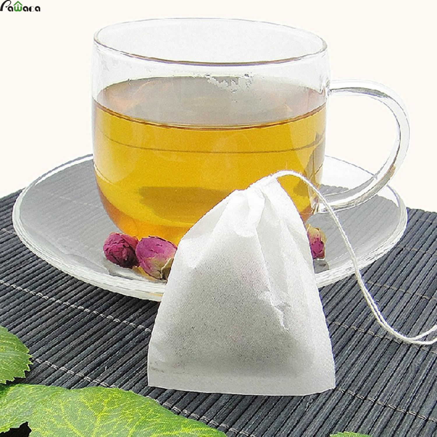 3 Sizes 100 pcs/Lot Teabags Empty Scented Tea Bags With String Heal Seal Filter Paper for Herb Loose Tea Bolsas de te