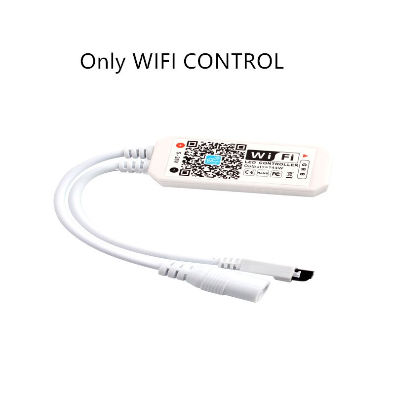 Rgbw Rgb 12V Led Controller Wifi Ir 24KEY 21KEY Mini Remote Wifi Led Controller Rgb Rgbw Wifi Rgb Led strip Afstandsbediening