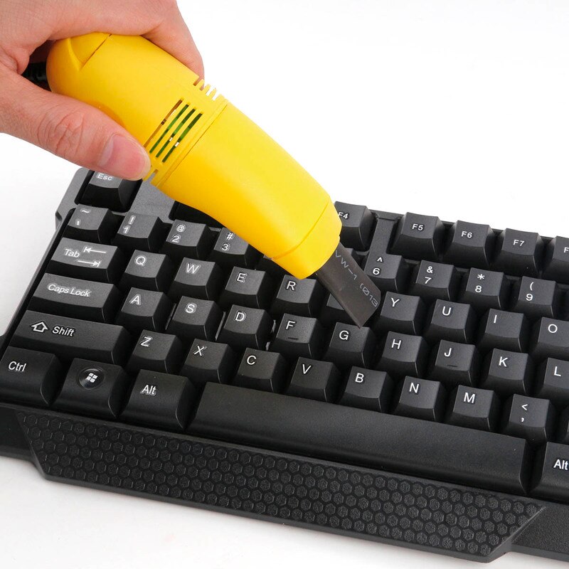 Computer Keyboard Vacuum Cleaner USB Mini Vacuum Cleaner Mini Cleaner Computer for PC Laptop Desktop Notebook Brush Dust Kit