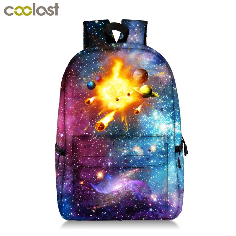 Sac à dos univers étoile pour adolescents, garçons et filles, galaxie planète, pour l&#39;école, pour ordinateur portable, pour enfants: 17qyh61