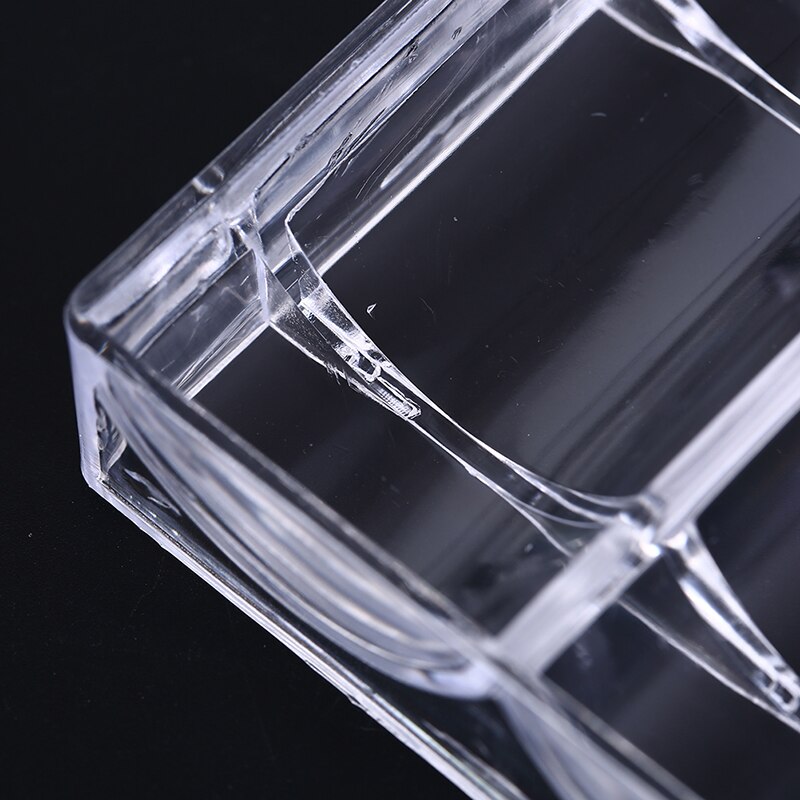 Caja de juego de fichas de póker, caja transparente de fichas finas de acrílico, caja de juegos de Casino, caja de fichas con cubiertas, fichas de póker