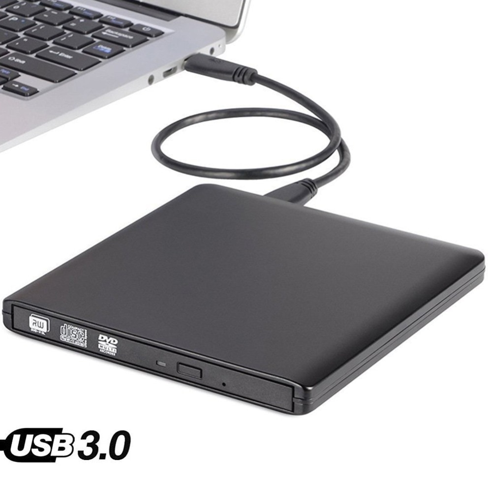 Externe Slim USB 3.0 DVD Brander DVD-RW VCD CD RW Brander Superdrive Portable voor Apple Pro Air iMAC PC laptop Notebook